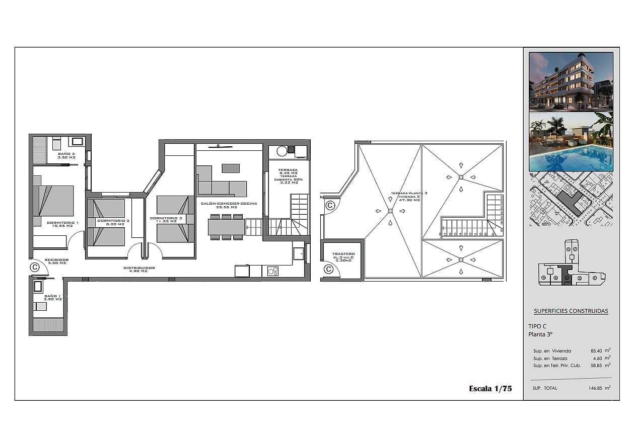 Central Apartments for Sale in Santa Pola, Costa Blanca, Spain - 132501