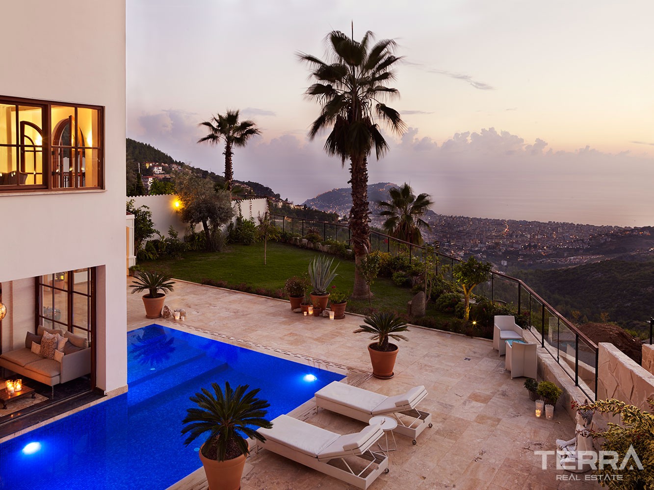 Luxury design villa for sale in Alanya - 7944