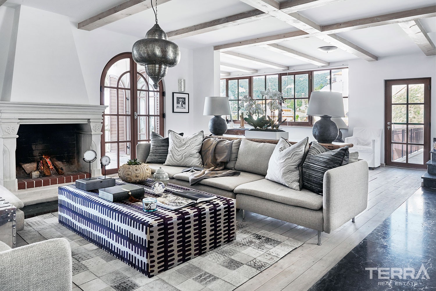 Luxury design villa for sale in Alanya - 7956