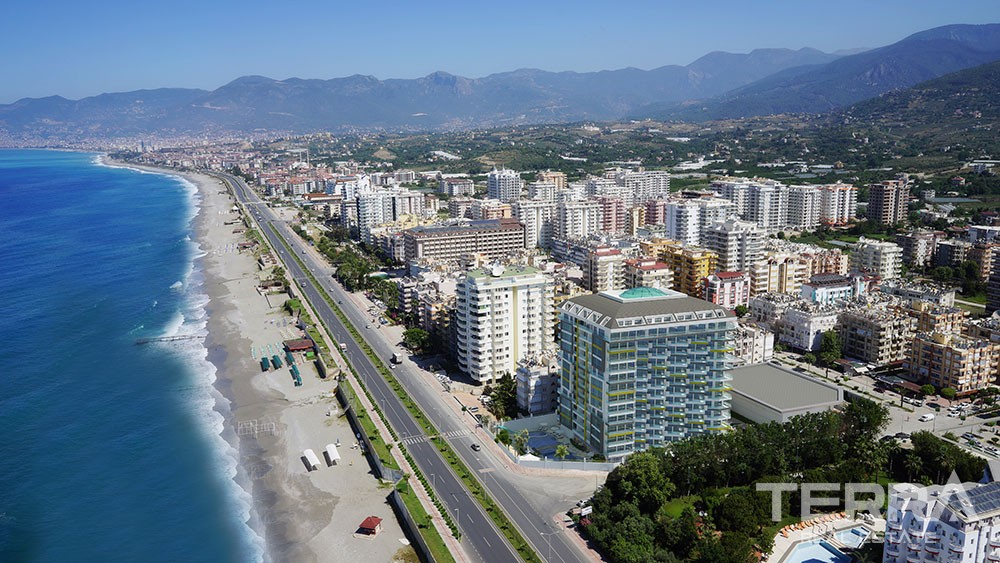 Ekskluzywne apartamenty nad samym morzem w Mahmutlar, Alanya - 7983