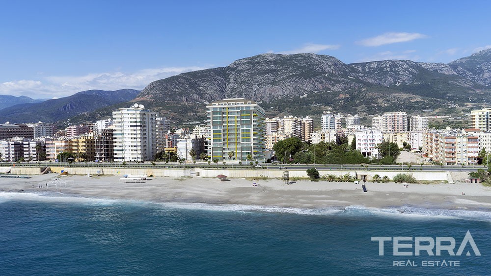 Ekskluzywne apartamenty nad samym morzem w Mahmutlar, Alanya - 7985