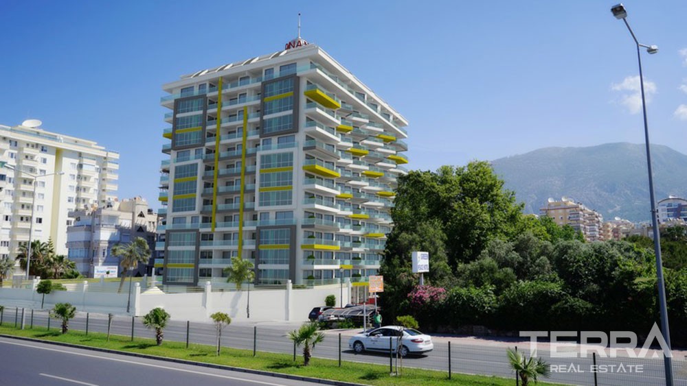 Ekskluzywne apartamenty nad samym morzem w Mahmutlar, Alanya - 8001