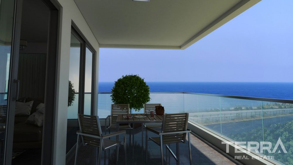 Ekskluzywne apartamenty nad samym morzem w Mahmutlar, Alanya - 8002