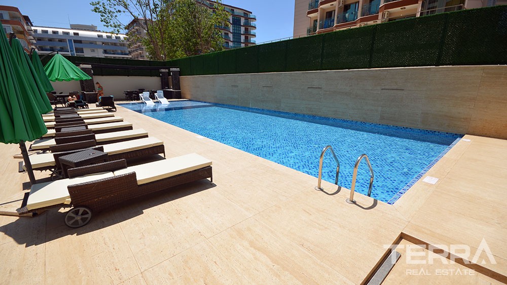 Günstige Wohnungen in Alanya Oba, nur 160 m vom Strand entfernt - 8009