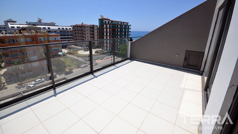 Günstige Wohnungen in Alanya Oba, nur 160 m vom Strand entfernt - 8037