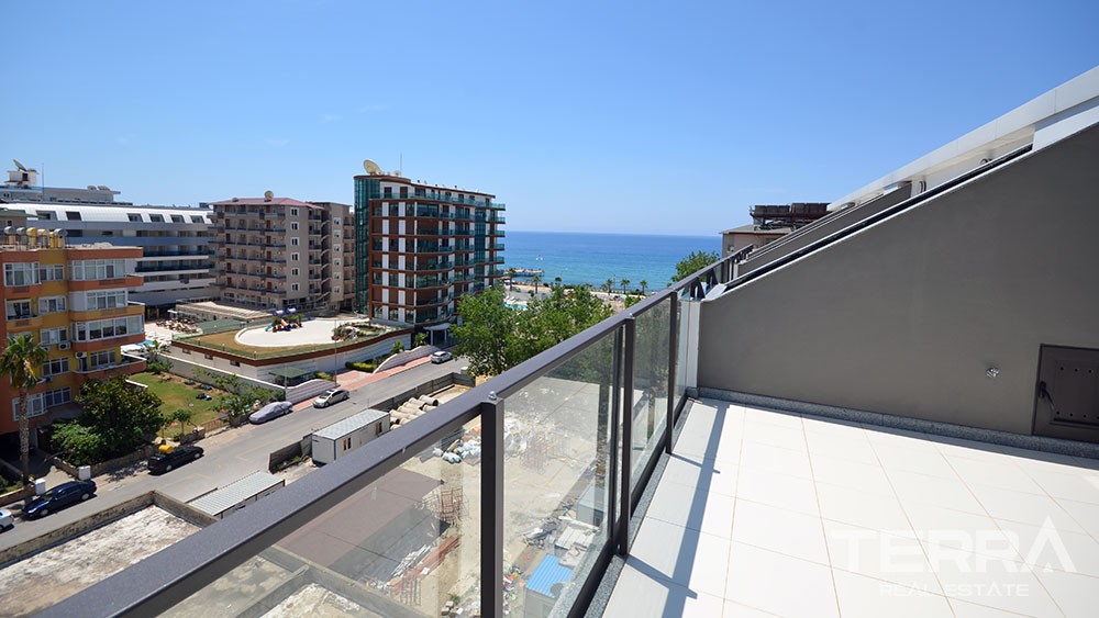 Günstige Wohnungen in Alanya Oba, nur 160 m vom Strand entfernt - 8038