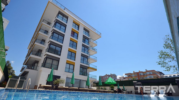 Günstige Wohnungen in Alanya Oba, nur 160 m vom Strand entfernt