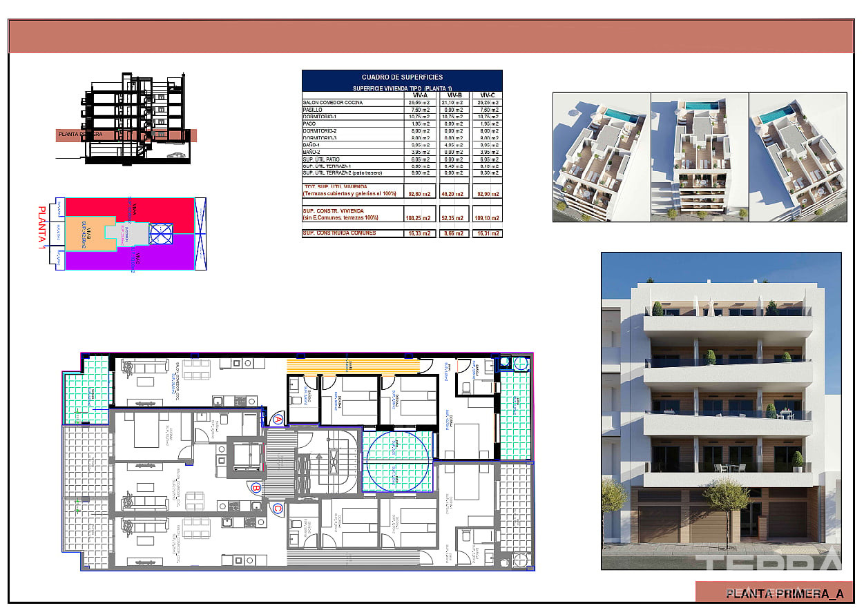 Apartments for Sale in Torrevieja, Costa Blanca, Spain - 133042