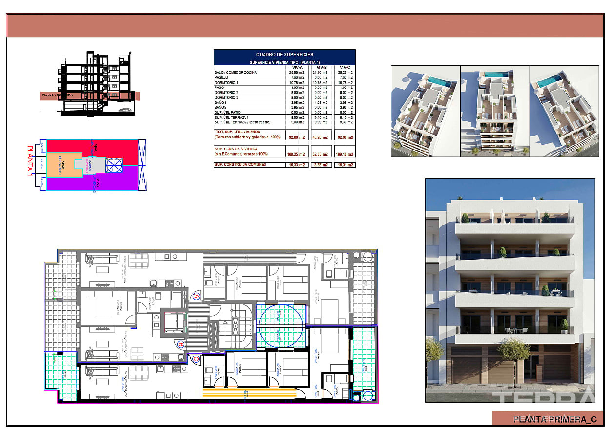 Apartments for Sale in Torrevieja, Costa Blanca, Spain - 133044