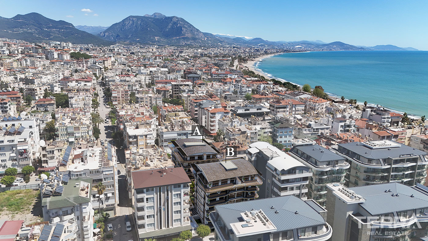 Luxury Apartments for Sale in Alanya Center, Turkey - 133069