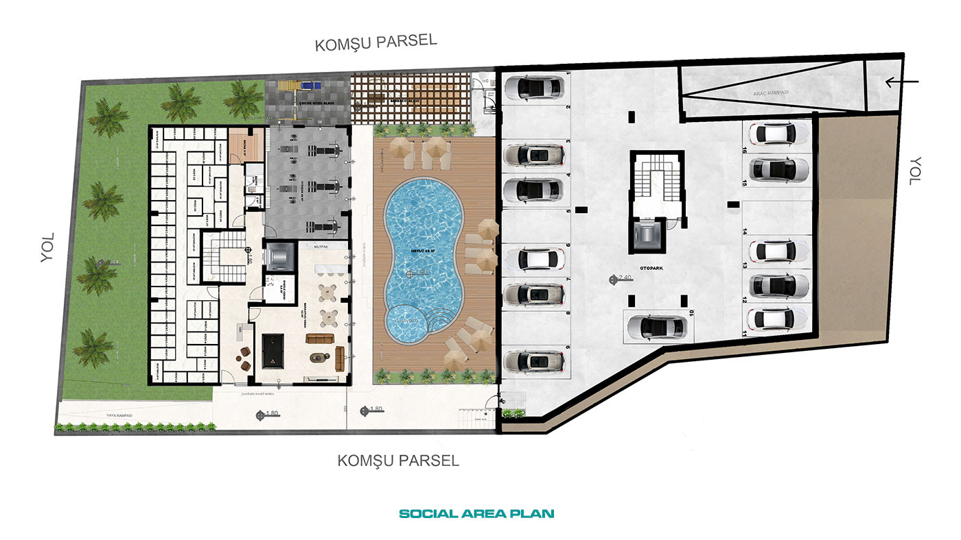 Luxury Apartments for Sale in Alanya Center, Turkey - 133070