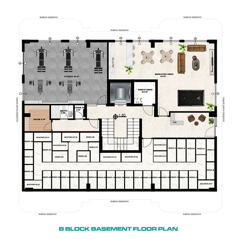 Luxury Apartments for Sale in Alanya Center, Turkey - 133073