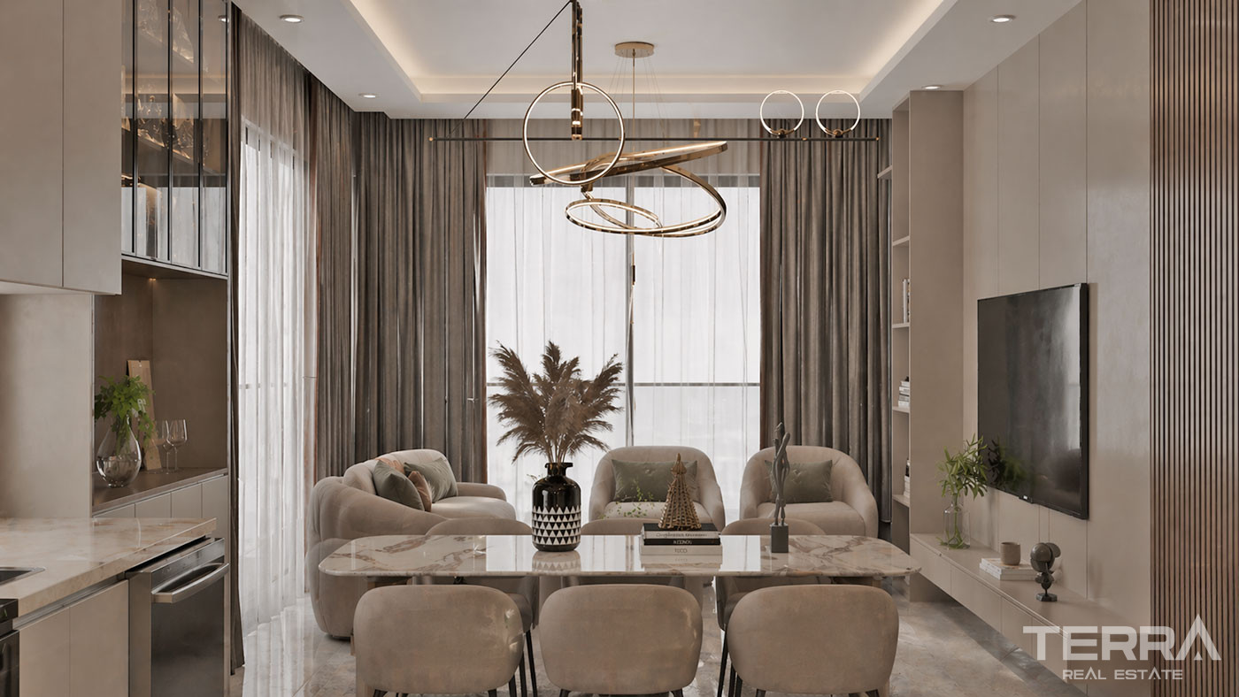 Luxury Apartments for Sale in Alanya Center, Turkey - 133079
