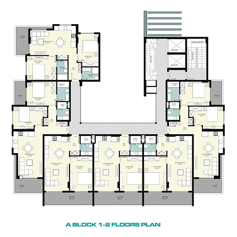 Apartments for Sale in Alanya Center, Turkey - 133117