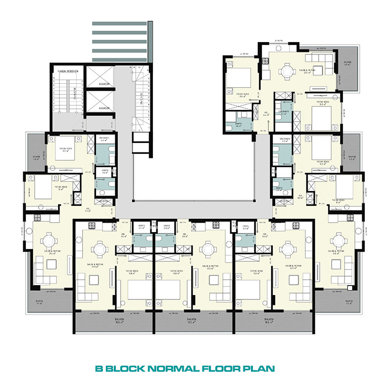 Apartments for Sale in Alanya Center, Turkey - 133121