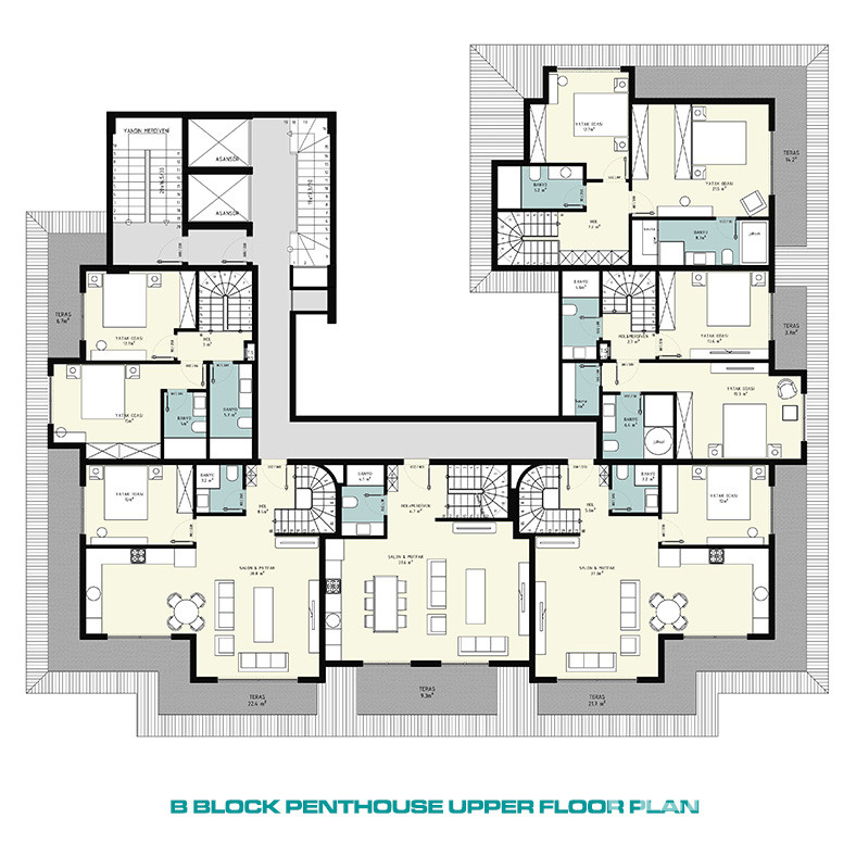 Apartments for Sale in Alanya Center, Turkey - 133123