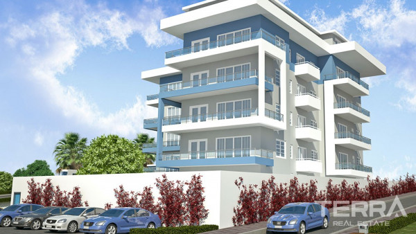 Brandneue Wohnungen zum Verkauf in Hasbahce, Alanya