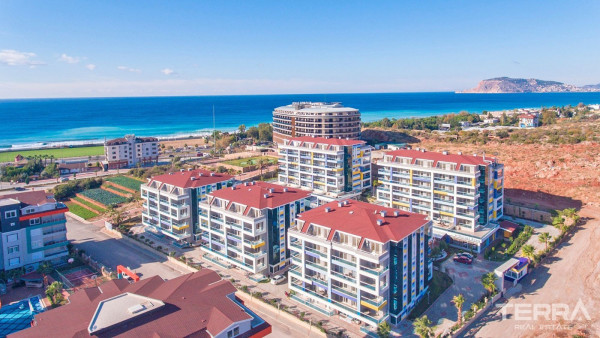 Lory Queen — Lejligheder nær stranden i Kestel, Alanya, Tyrkiet