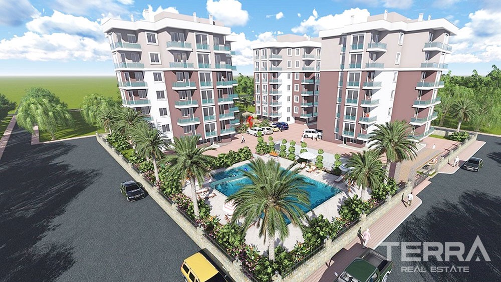 Centrally apartments for sale in Antalya - 8248
