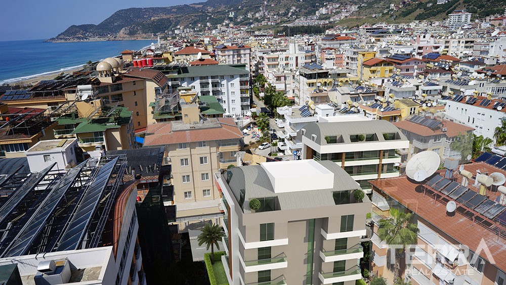 Apartments for sale in Alanya close to Cleopatra Beach - 8267