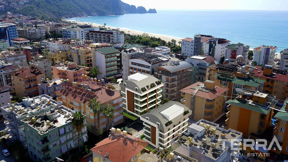 Apartments for sale in Alanya close to Cleopatra Beach - 8269