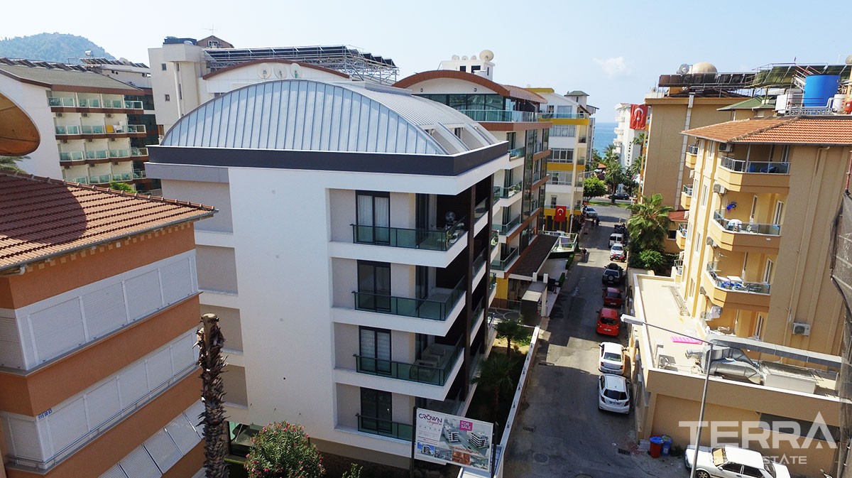 Apartments for sale in Alanya close to Cleopatra Beach - 8278