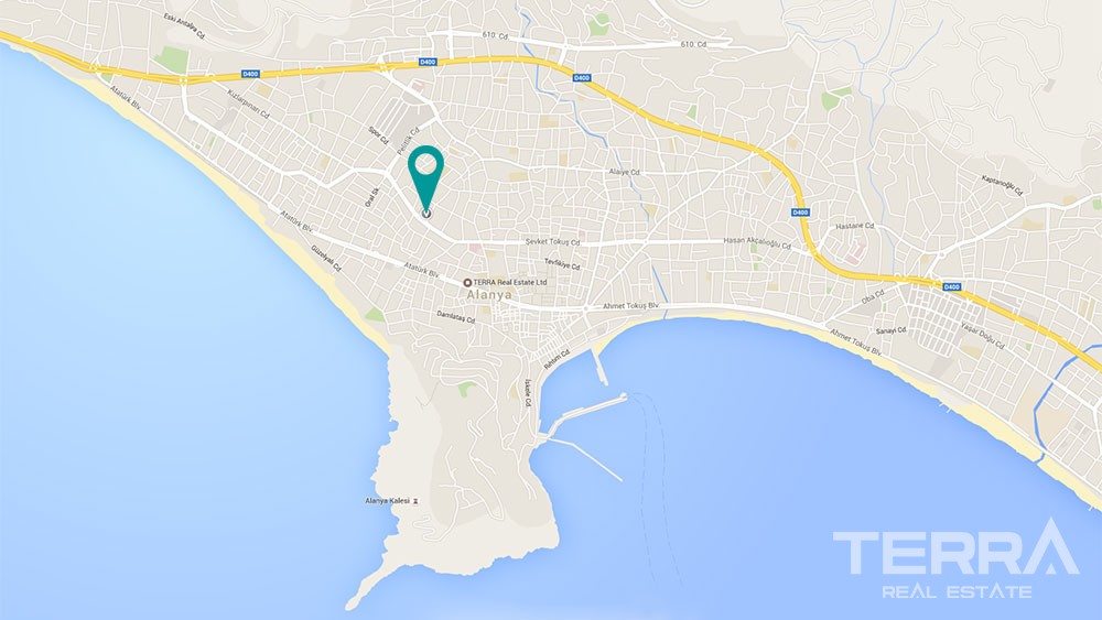 Apartments for sale in the core of Alanya - 8308