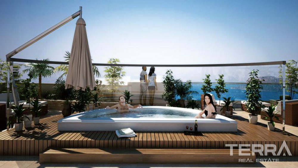 Strandwohnungen zum Verkauf in Mahmutlar, Alanya - 8347