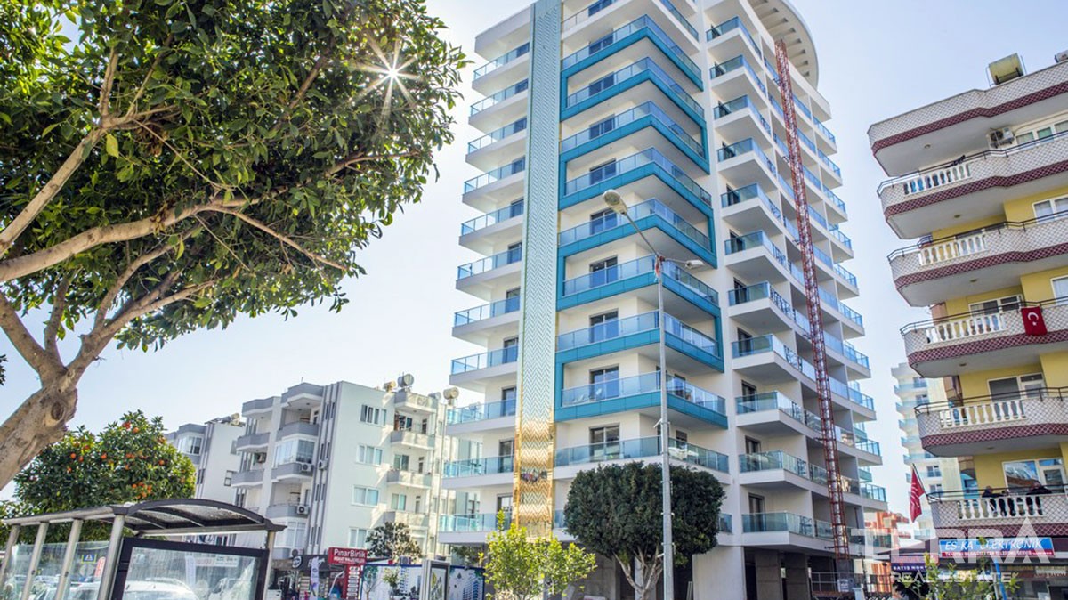 Strandwohnungen zum Verkauf in Mahmutlar, Alanya - 8359