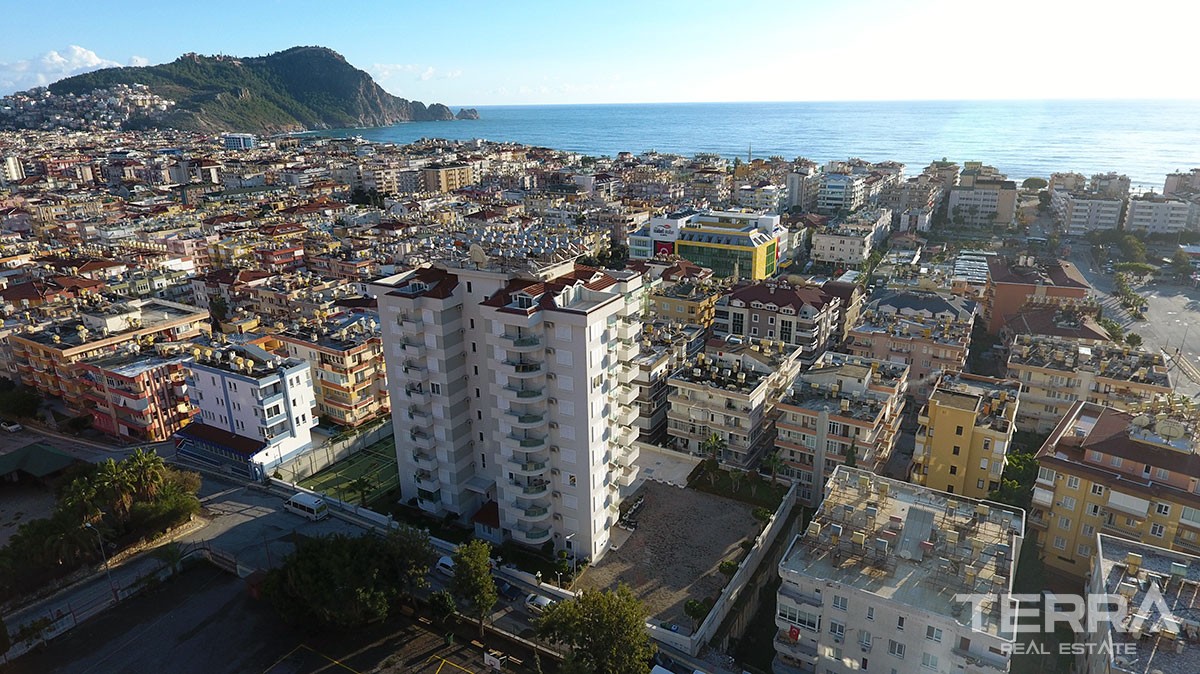 Apartments for Sale close to Cleopatra Beach in Alanya - 8429