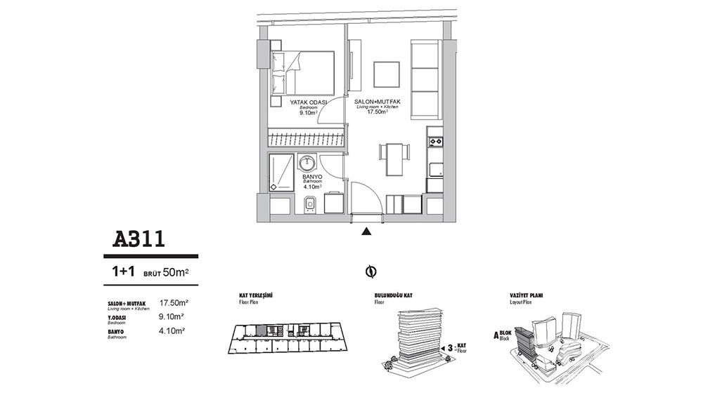 Luxury Apartments for Sale in Istanbul City Center - 8495
