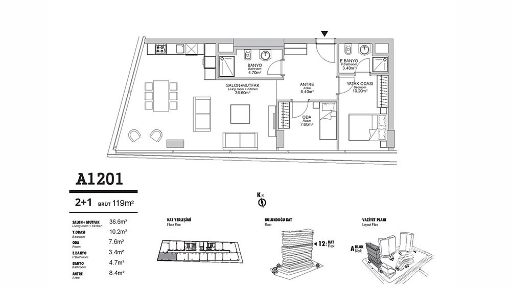 Luxury Apartments for Sale in Istanbul City Center - 8496