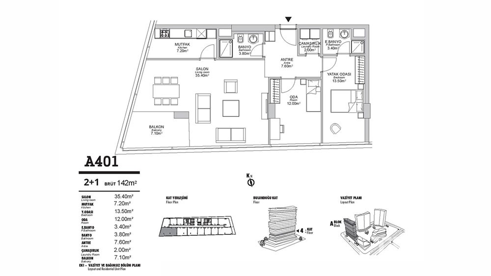 Luxury Apartments for Sale in Istanbul City Center - 8497