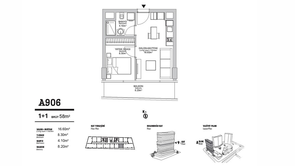 Luxury Apartments for Sale in Istanbul City Center - 8498