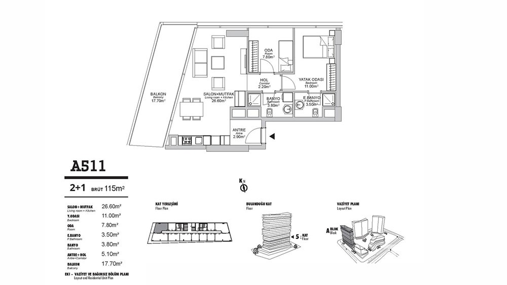 Luxury Apartments for Sale in Istanbul City Center - 8501