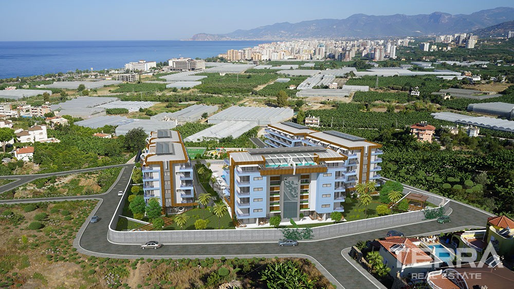 Exclusive apartments with sea view in Kargıcak, Alanya – Eco Marine - 8665