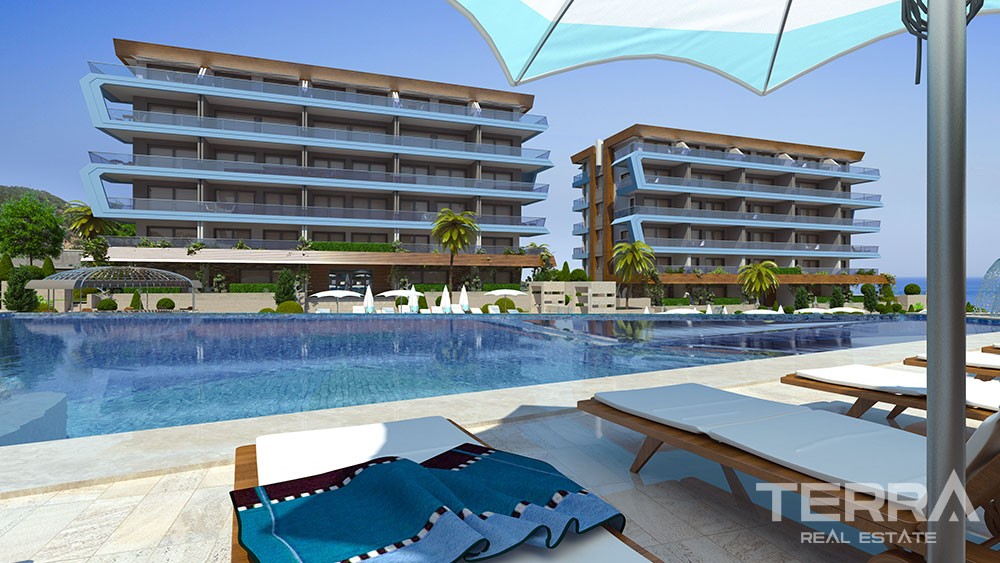 Exclusive apartments with sea view in Kargıcak, Alanya – Eco Marine - 8666