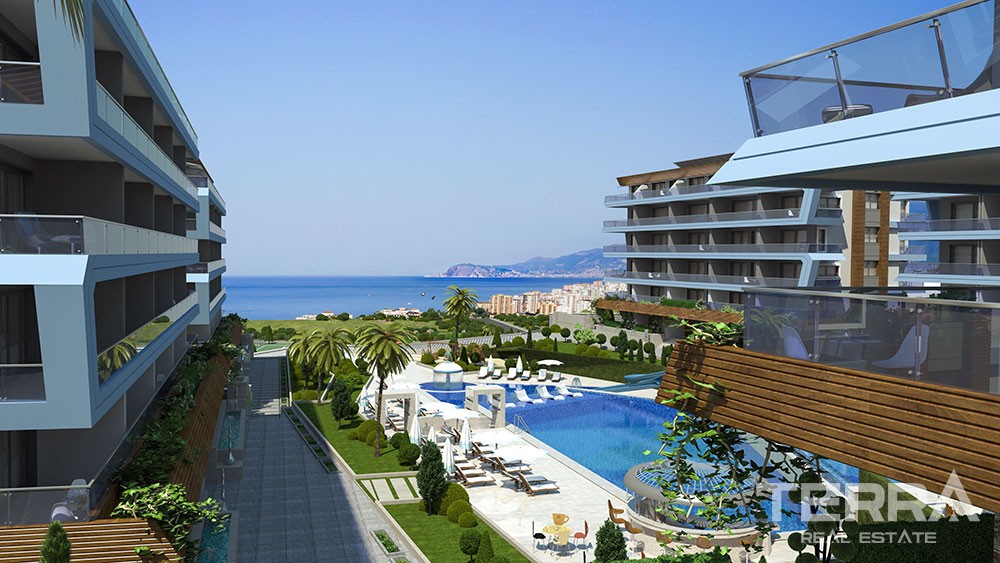 Exclusive apartments with sea view in Kargıcak, Alanya – Eco Marine - 8667