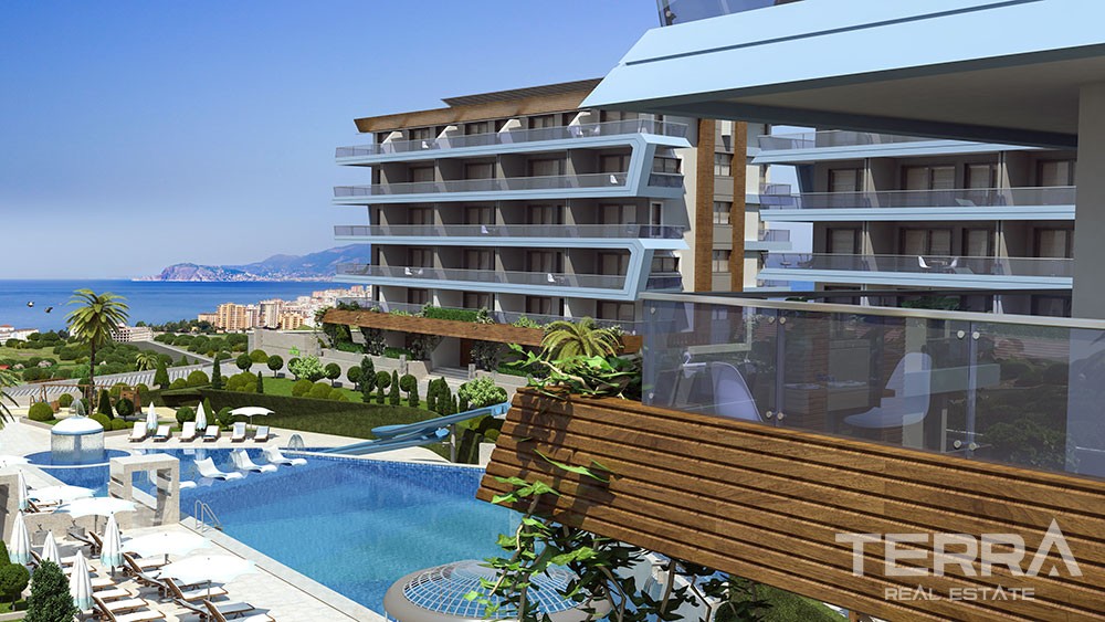 Exclusive apartments with sea view in Kargıcak, Alanya – Eco Marine - 8668