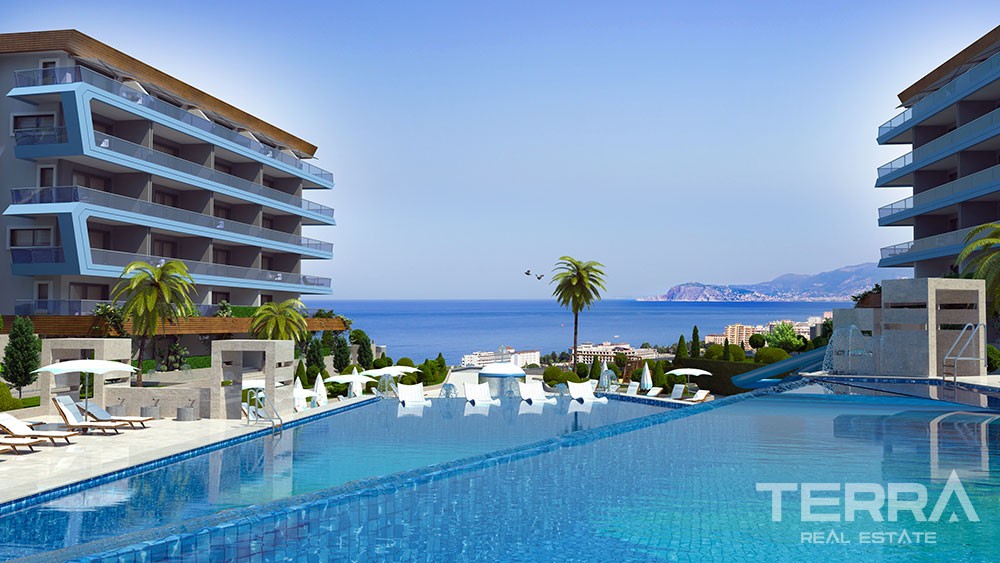 Exclusive apartments with sea view in Kargıcak, Alanya – Eco Marine - 8669