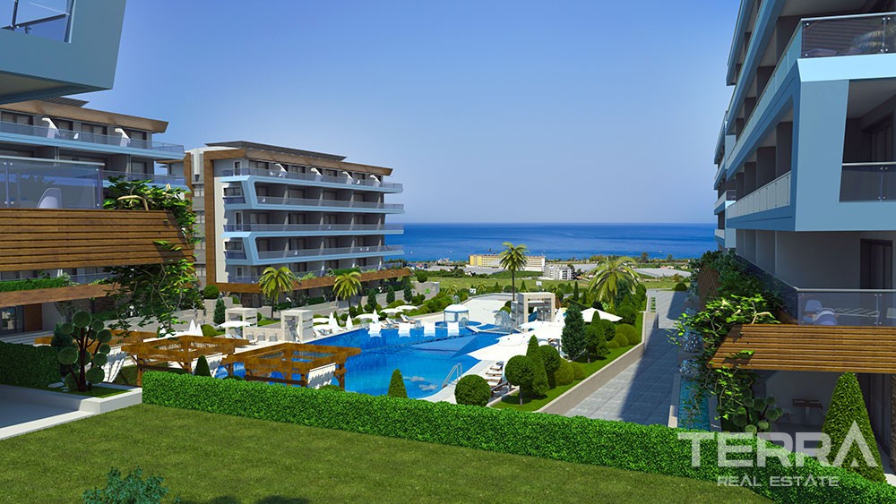 Exclusive apartments with sea view in Kargıcak, Alanya – Eco Marine - 8672