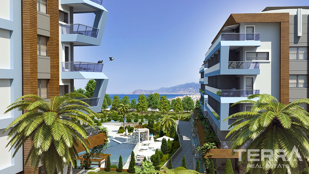 Exclusive apartments with sea view in Kargıcak, Alanya – Eco Marine - 8674