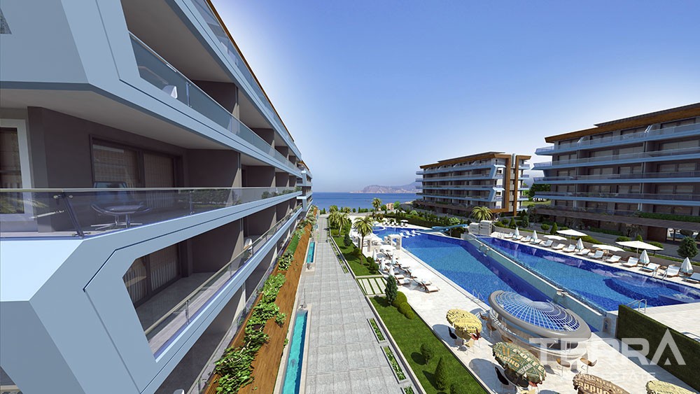 Exclusive apartments with sea view in Kargıcak, Alanya – Eco Marine - 8677