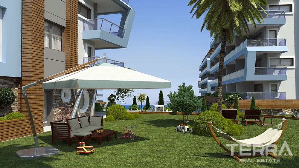 Exclusive apartments with sea view in Kargıcak, Alanya – Eco Marine - 8678
