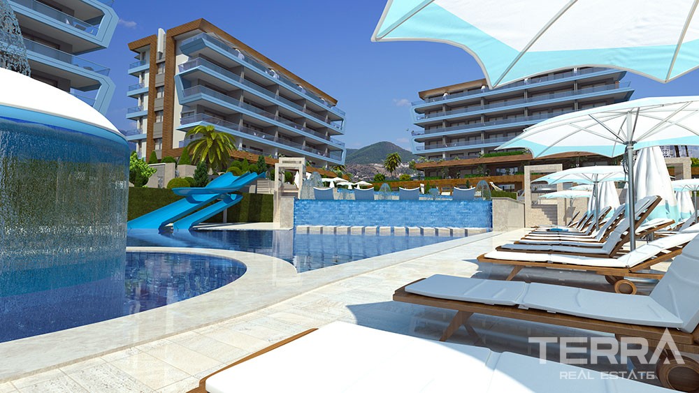 Exclusive apartments with sea view in Kargıcak, Alanya – Eco Marine - 8680