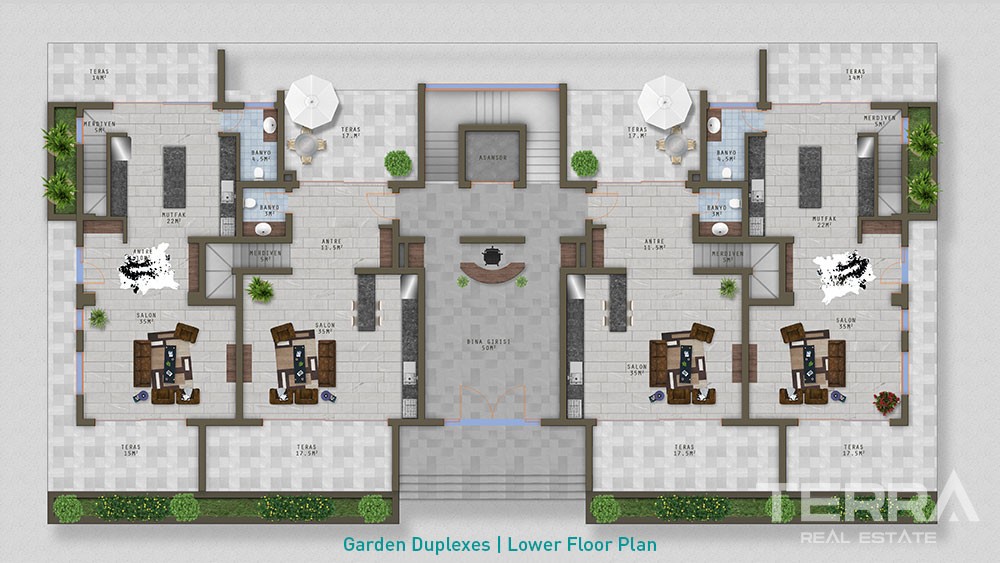 Exclusive apartments with sea view in Kargıcak, Alanya – Eco Marine - 8681