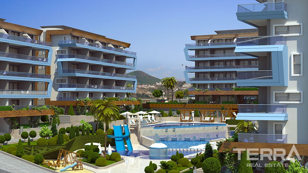 Exclusive apartments with sea view in Kargıcak, Alanya – Eco Marine - 8682
