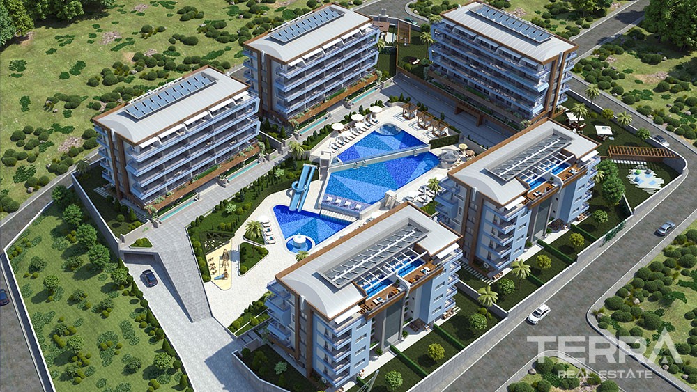 Exclusive apartments with sea view in Kargıcak, Alanya – Eco Marine - 8688