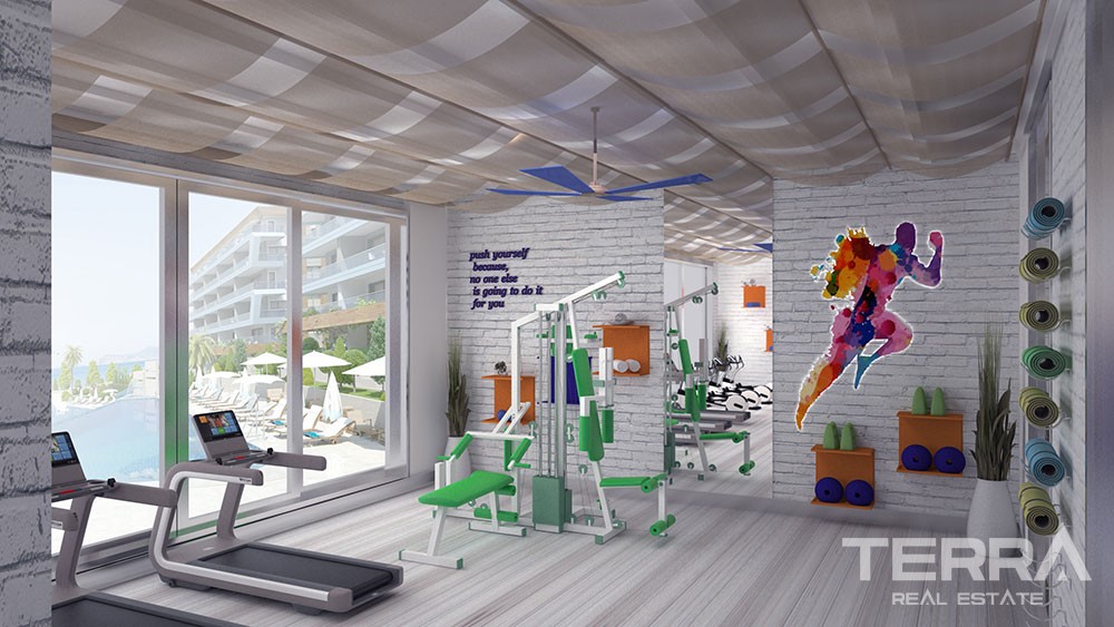 Exclusive apartments with sea view in Kargıcak, Alanya – Eco Marine - 8710