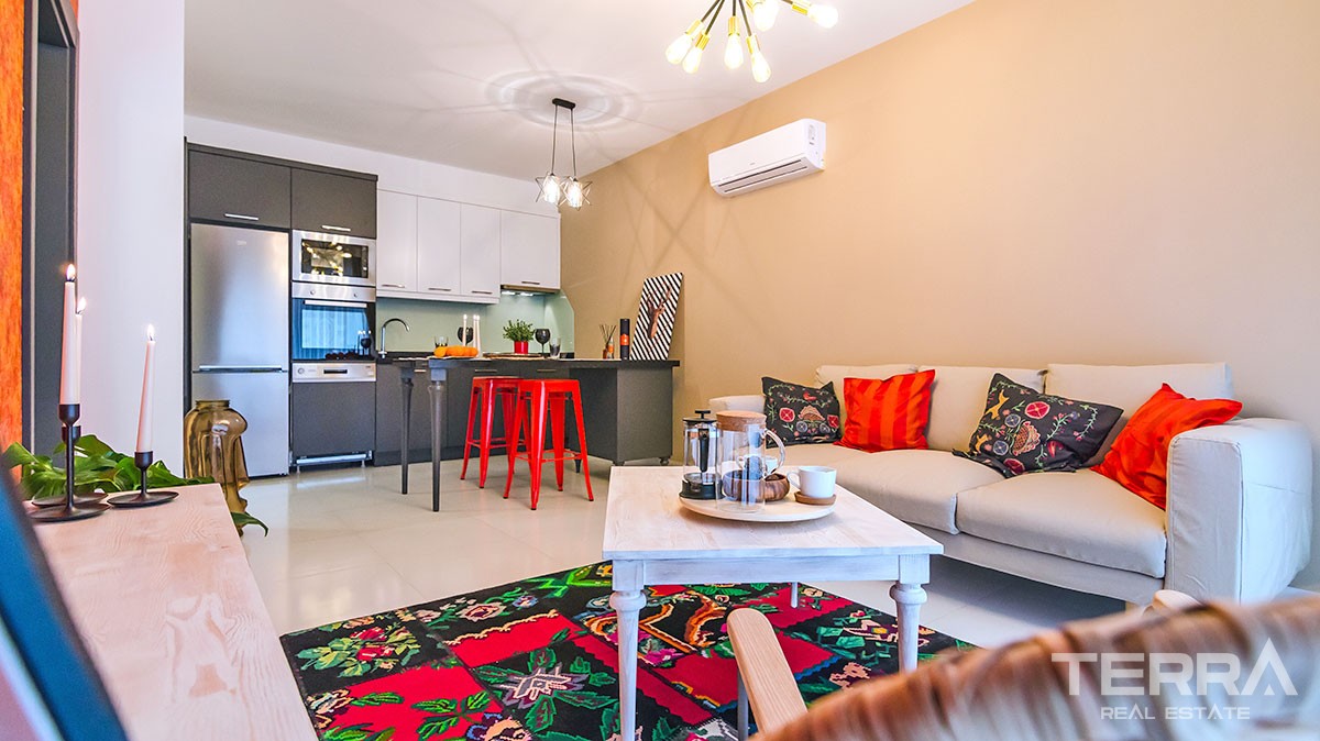Exclusive apartments with sea view in Kargıcak, Alanya – Eco Marine - 19248